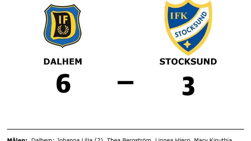 Dalhem IF vann mot IFK Stocksund