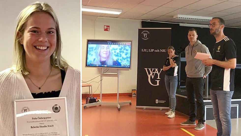 Rebecka Hemlin är årets Frida Östberg-stipendiat.