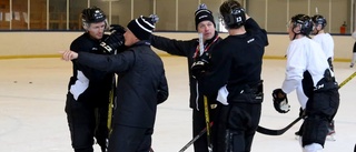 Kim Tallberg och Robin Jacobsson på läger med AIK i Slite