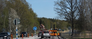 Vägarbete vid Hjorten – trafiken påverkas i en månad