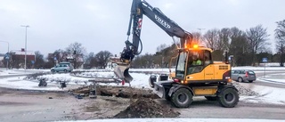 Akut vattenläcka i Visby