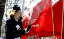 Manifestation istället för tåg