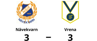 Nävekvarn tog en poäng mot Vrena