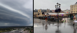 Stort åskoväder härjade över Östergötland – flyg nekades landa