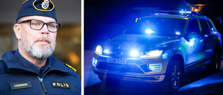 Polischefen om jakten på yxmannen: ”Är inte vanligt”