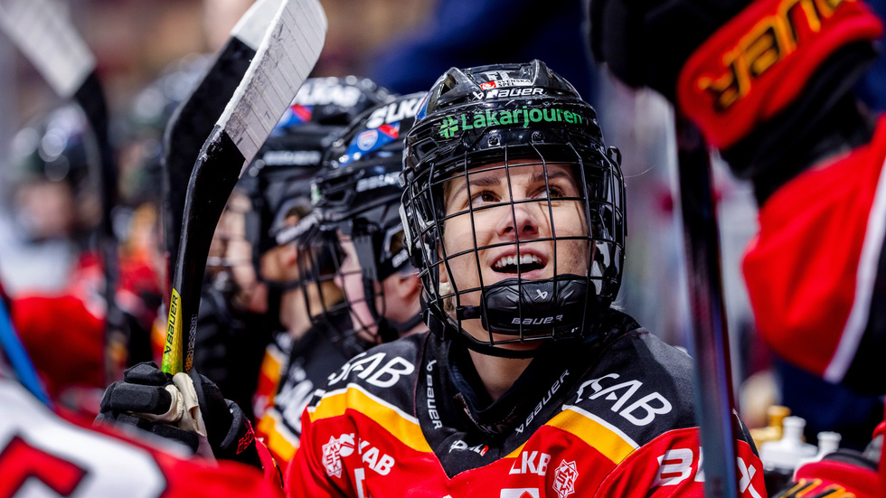 Emma Nordin stod för två fullträffar när Luleå besegrade Brynäs på hemmaplan. 