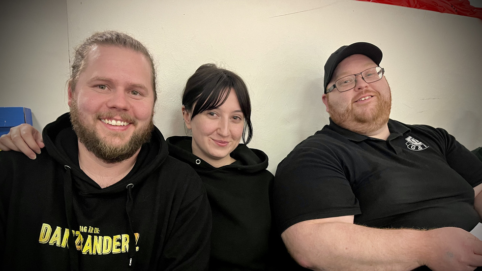 Robin "Bullen" Pettersson, Delista Dumisic och Christopher Hallberg roddade arbetet i sekretariatet.