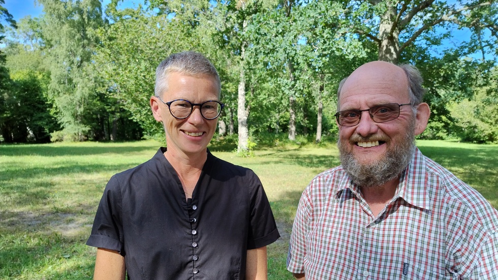 Erika Sandström och Calle Brobäck. 