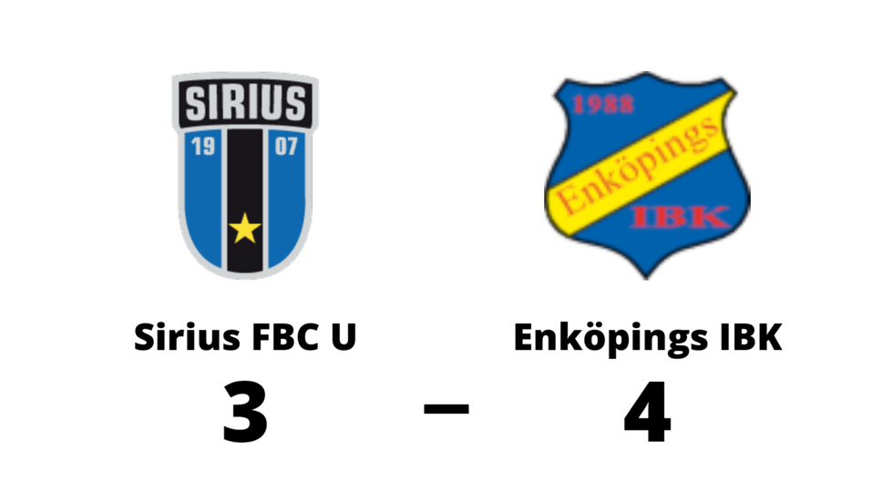IK Sirius FBC U förlorade mot Enköpings IBK D2