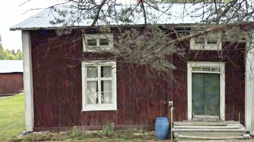 Bagarstuga som ägarna vill riva. 