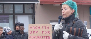 Manifestation på Kupoltorget Kravet: Riv upp de nya asyllagarna