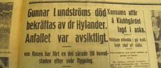 Glommersträsk hyllar hjälten från Abessinien