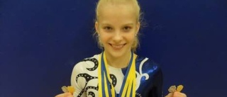 Julia dominerade JSM i gymnastik