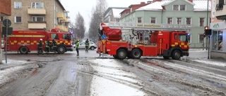 Tio personer i trafikolycka i centrala Umeå