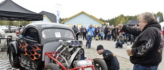 Hundratals fordon på motorfestivalen