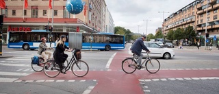 Förslaget: Måla cykelbanorna röda