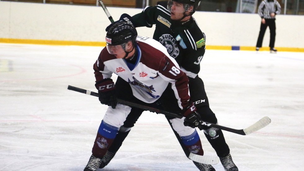 Sudrets Adam Lingström avgjorde med sitt 4–3-mål.
