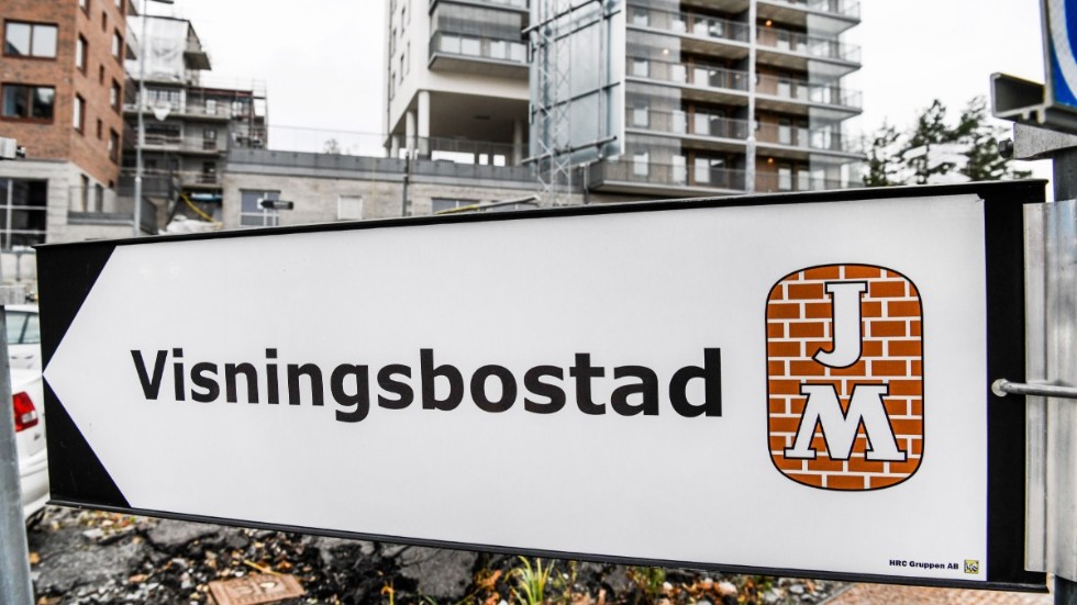 Nu störtdyker nybyggnationen av bostäder. Arkivbild.