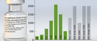 Så ser vaccinplanen ut de kommande veckorna