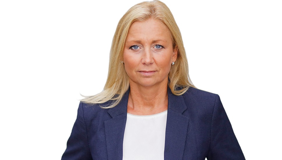 Chefredaktör Eva Burman.