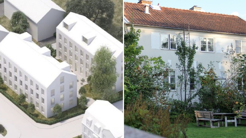 Fastighetsägaren vill bygga två nya bostadshus i tre våningar plus takvåning vid Jumkilsgatan-Dalgatan. Beslutet att stoppa byggplanerna har nu överklagats. 