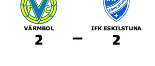 Värmbol och IFK Eskilstuna delade på poängen