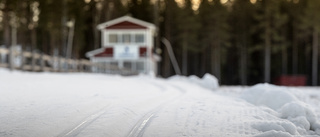 Spåren redo för längdskidåkning