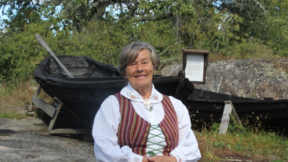 Ann Malmstedt, sekreterare vid Sankt Anna Hembygdsförening som driver museet. 