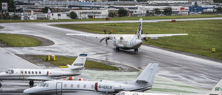 Luciatåg protesterade mot ökad flygtrafik