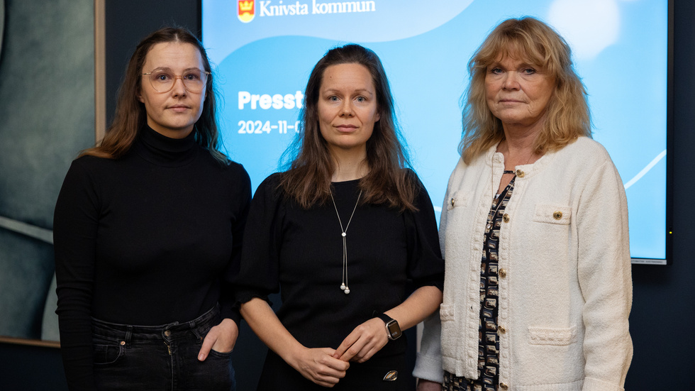 Mimmi Westerlund (KD), Matilda Hübinette (KNU) och Monika Lövgren (SD) var glada över att det kom ett beslut, men inte helt nöjda med innehållet.