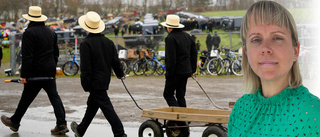 "Amish har traditionellt sätt hållit sig borta från politik"