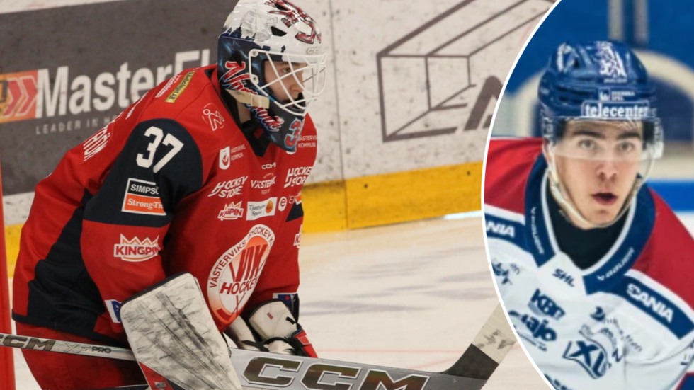 Hubert Forsberg Zetterström överlistades endast en gång under matchen och målet gjordes av Liam Svensson (lilla bilden).