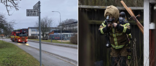 Brand på övergivna gatan – för andra gången denna vecka