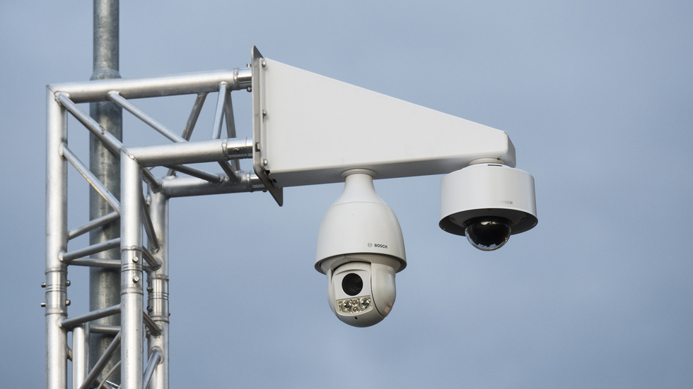 Polisens övervakningskameror har redan fångat flera brott i Motala centrum