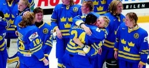 Historisk svensk VM-medalj