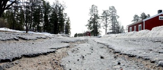 Ingen åtgärd av gammal vägskada