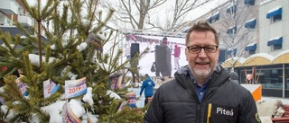 Dukat för fest på torget