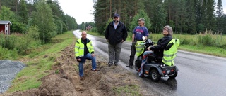 Lastbilar skakar om samhället