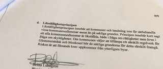 Enskilda vägar splittrar kommunen