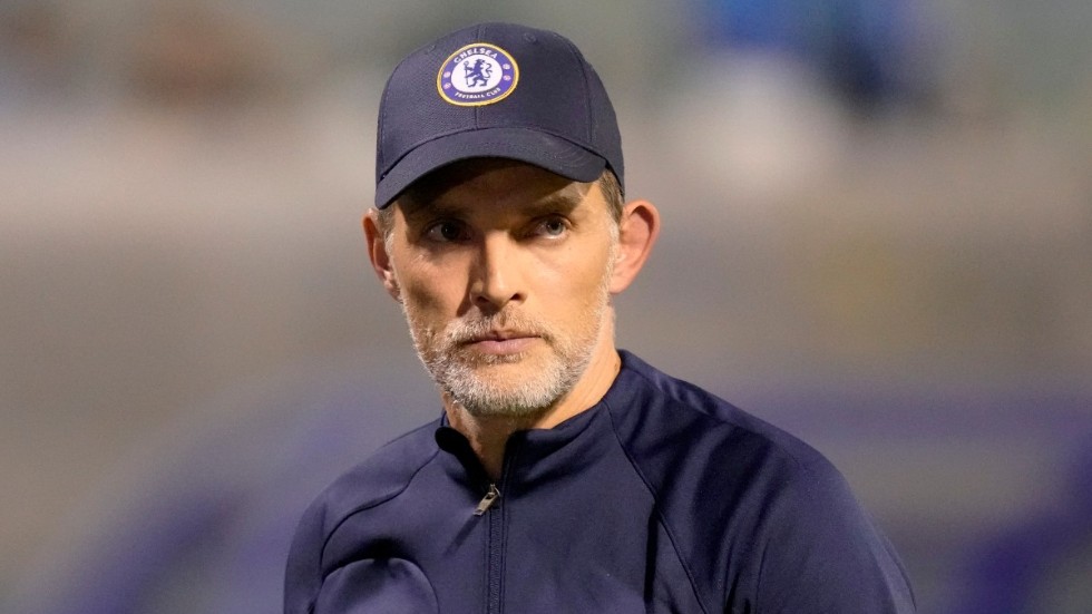 Thomas Tuchel efter förlustmatchen i Champions League som gör att han får sparken som tränare i Chelsea.