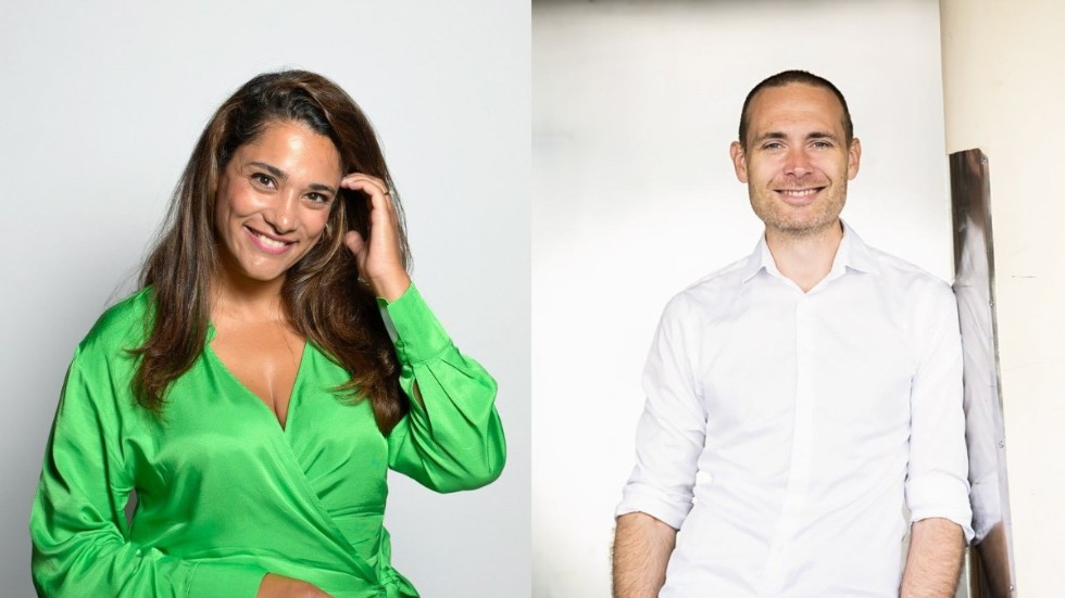 Farah Abadi och Jesper Rönndahl blir programledare för Melodifestivalen nästa år.