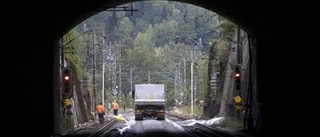 Tunnel vid Graversfors renoveras igen