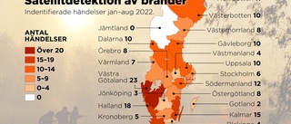 Ny satsning upptäcker skogsbränder från rymden