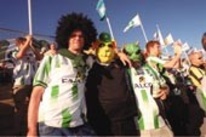 Bajen-fans bjöd på maskerad