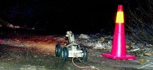 Robotar hjälp i jakt på explosionsorsak