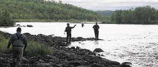 För hårt tryck på fisket