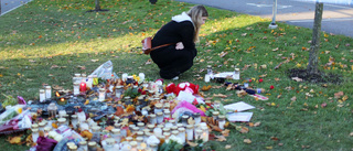 Ljusmanifestation för att hedra offren