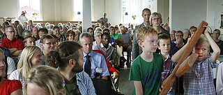 Nya Brokyrkan drog fullt hus