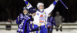 HT Bandy spelade långa stunder ut topplaget