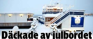 Däckade av julbordet